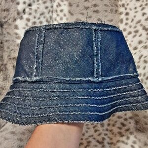 Faux Denim 2003 Sparkly Bucket Hat